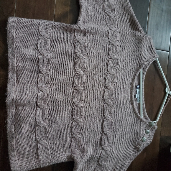 Pale Violet short sleeves sweater size small by Jennifer Lopez - Picture 1 of 5